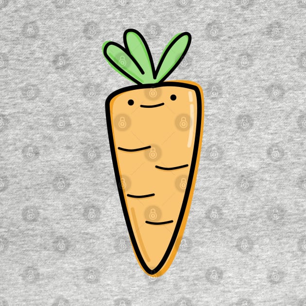 Cute Carrot by happyfruitsart